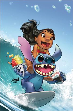 Lilo & Stitch issue 1-K David Nakayama 1:5 Virgin Foil Cover