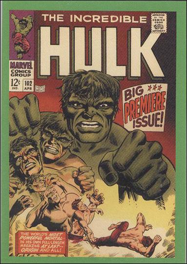 Incredible Hulk (Base Set) card 52 Incredible Hulk Cover #102