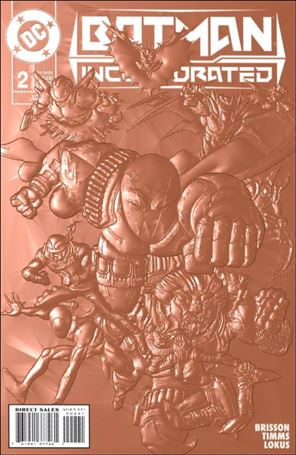 Batman Incorporated (2022) issue 2-C Chris Burnham '90s Month Foil Cardstock Cover