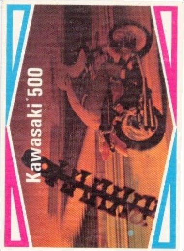 Choppers & Hot Bikes (Base Set) card 53 Kawasaki 500