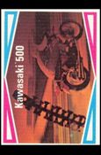 Choppers & Hot Bikes (Base Set) card 53 Kawasaki 500