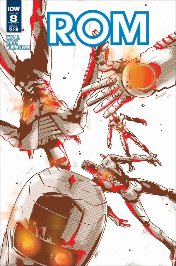 ROM (2016) issue 8-D Antonio Fuso Subscription Cover