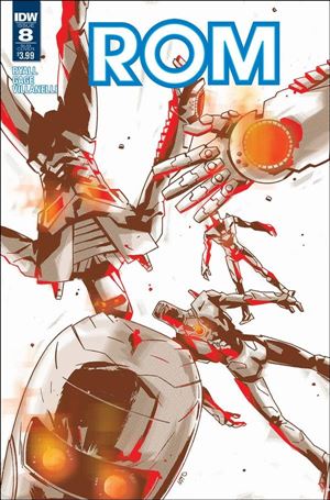 ROM (2016) issue 8-D Antonio Fuso Subscription Cover