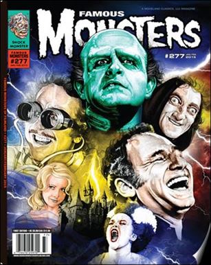 Famous Monsters of Filmland issue 277-B Young Frankenstein Newsstand Cover