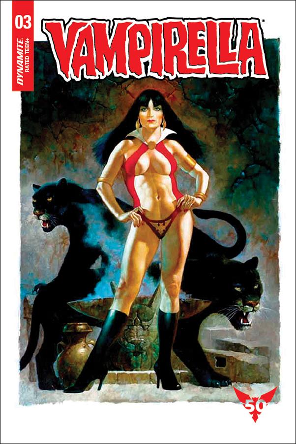 Vampirella (2019) issue 3-R Sanjulian Icon Cover
