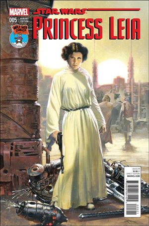 Princess Leia issue 5-B Gabriele Dell'Otto Mile High Comics Cover