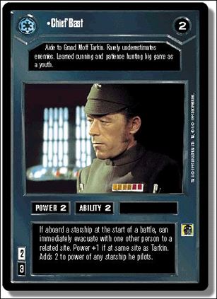 Star Wars: Premiere Limited (Base Set) card 24 Chief Bast
