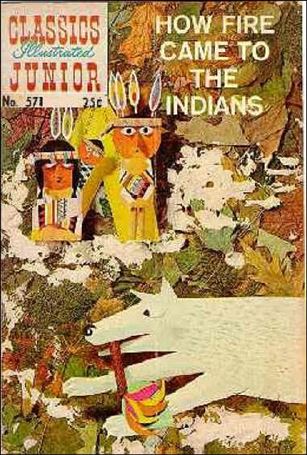Classics Illustrated Junior issue 571-D HRN 576