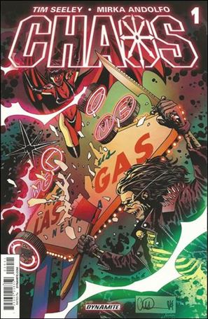 Chaos issue 1-E Charlie Adlard 1:10 Cover