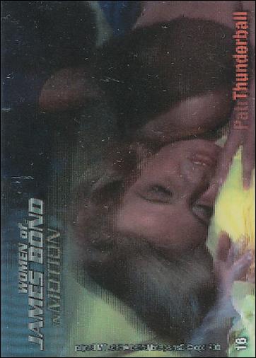 Women of James Bond in Motion (Base Set) card 16 Thunderball - Patricia Fearing