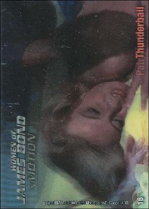 Women of James Bond in Motion (Base Set) card 16 Thunderball - Patricia Fearing