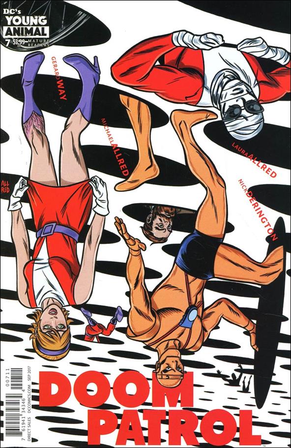 Doom Patrol (2016) issue 7 Michael Allred Cover