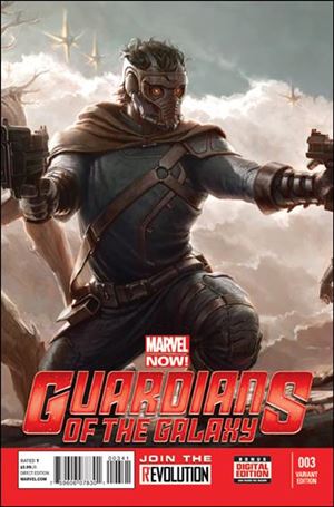 Guardians of the Galaxy (2013) issue 3-B 1:25 Movie Cover