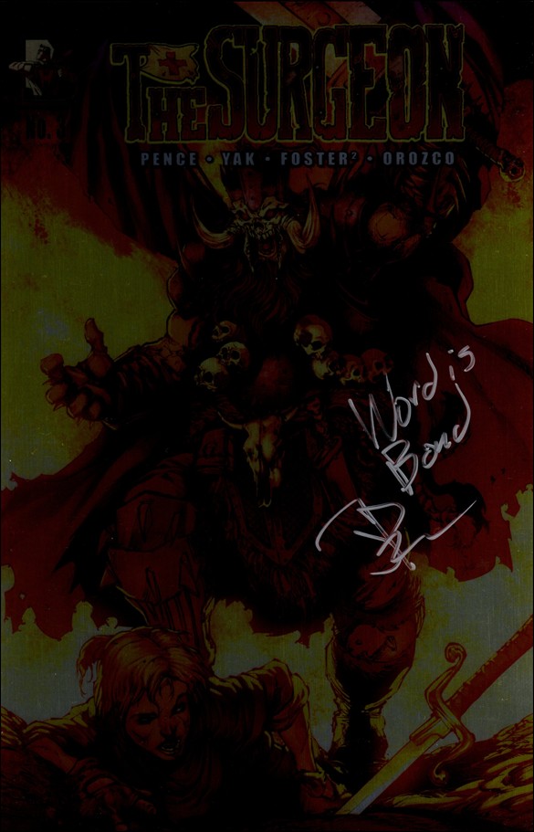 Surgeon issue 3-D Metal Stan Yak Cover