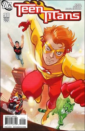 Teen Titans (2003) issue 90-B Karl Kerschl 1:10 Cover