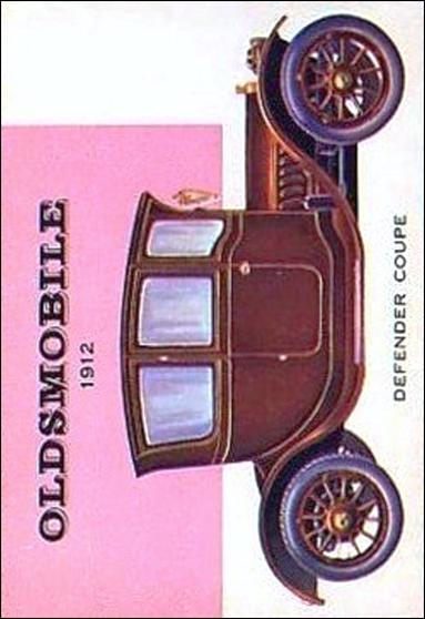 World on Wheels (Base Set) card 152 Oldsmobile Defender Coupe 1912