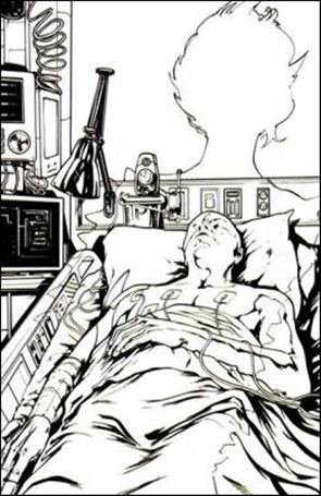 Angel: After the Fall issue 23-D Franco Urru Virgin Sketch Cover