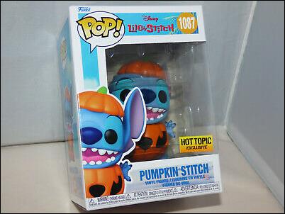 POP! Disney figure 1087-B Pumpkin Stitch (Hot Topic Exclusive)