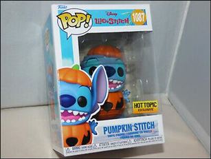 POP! Disney figure 1087-B Pumpkin Stitch (Hot Topic Exclusive)