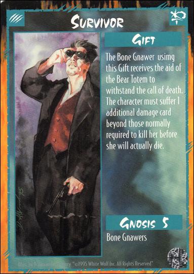 Rage Limited (Base Set) card 267 Survivor 