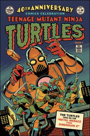Teenage Mutant Ninja Turtles: 40th Anniversary Comics Celebration issue One Shot-F Michael Cho Cover