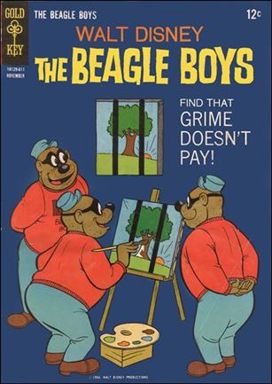 Walt Disney the Beagle Boys issue 4