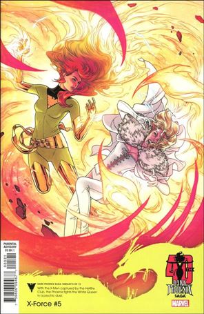 X-Force (2020) issue 5-B Russell Dauterman Dark Phoenix Saga Cover