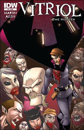 Vitriol the Hunter issue 5 Billy Martin Cover