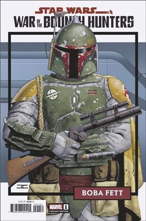 Star Wars: War of the Bounty Hunters issue 1-G John Cassaday 1:25 Trading Card Cover