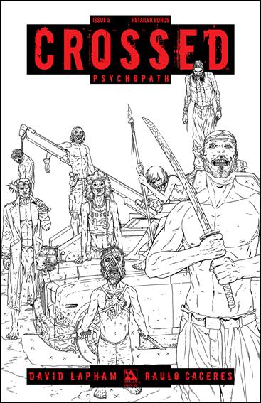 Crossed Psychopath issue 5-E Retailer Bonus Cover