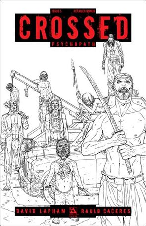 Crossed Psychopath issue 5-E Retailer Bonus Cover