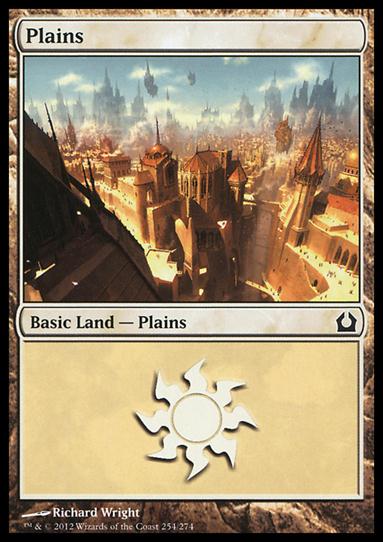 Magic the Gathering: Return to Ravnica (Base Set) card 254 Plains