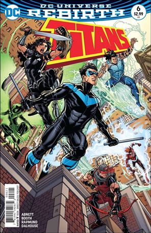 Titans (2016) issue 6-B Nick Bradshaw Cover