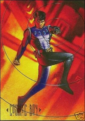 DC Master Series (Base Set) card 15 Cosmic Boy