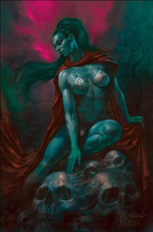 Red Sonja (2023) issue 11-N Lucio Parrillo Ultraviolet 1:10 Virgin Cover