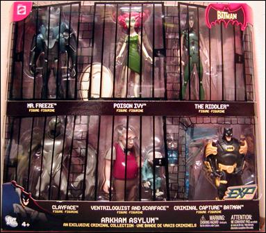 Batman EXP (Toys R Us 6-Packs) figure 1 Arkham Asylum (with Scarface)