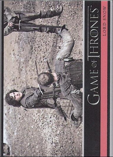 Game of Thrones: Season One (Base Set) card 8 Lord Snow