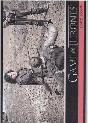 Game of Thrones: Season One (Base Set) card 8 Lord Snow
