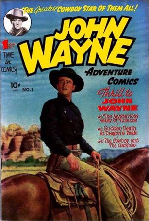 John Wayne Adventure Comics Cover Image 1