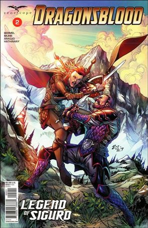 Dragonsblood issue 2-B Ian Richardson Cover