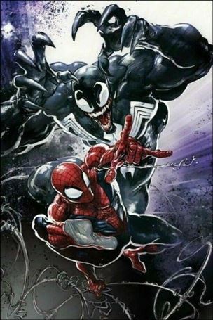 Venom (2018) issue 26-JV Clayton Crain Scorpion Comics Virgin Cover 1/700