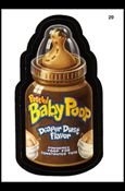 Wacky Packages All-New: Series 1 (Base Set) card 29 Baby Poop