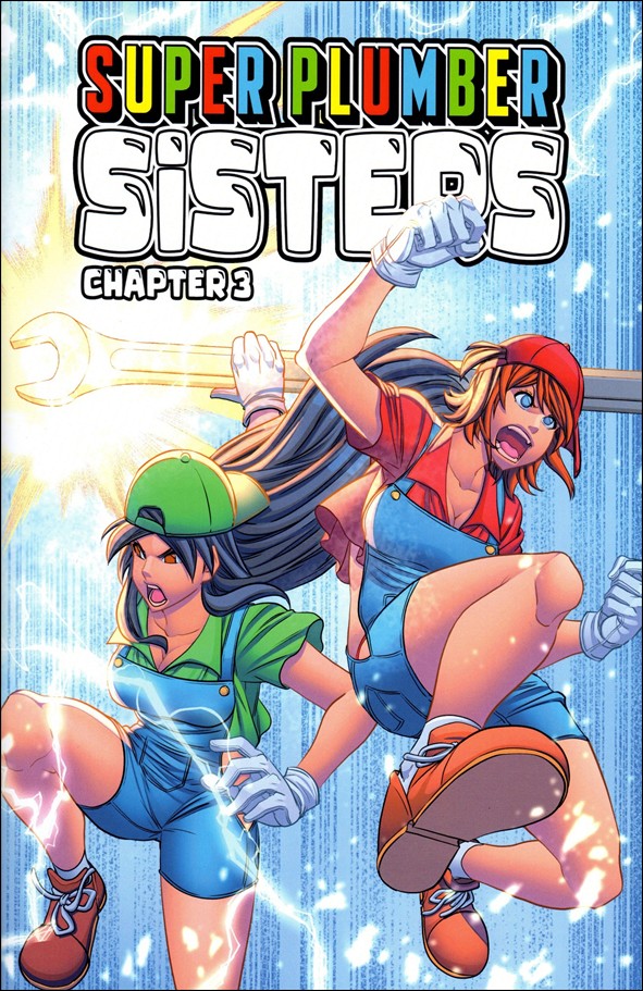 Super Plumber Sisters issue 3 Erwin Prasetya Cover