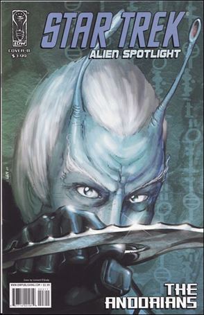 Star Trek: Alien Spotlight: Andorians issue 1.00-B Leonard O'Grady Cover