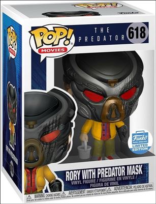POP! Movies figure 618 Rory with Predator Mask Funko Shop Exclusive