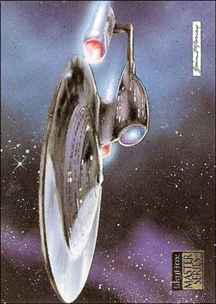 Star Trek Master Series: Series 2 (Base Set) card 76 U.S.S. Enterprise NCC-1701-C