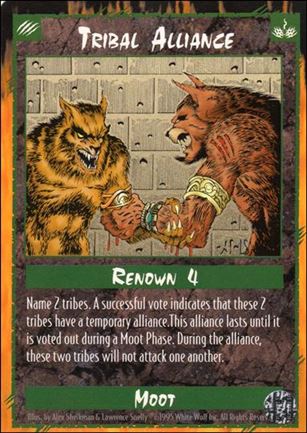 Rage Limited (Base Set) card 283 Tribal Alliance 