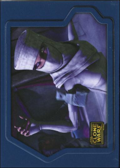 Star Wars: The Clone Wars Trading Card Stickers (Die Cut Magnets Subset) card nn7