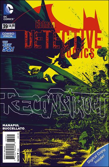 Detective Comics (2011) issue 39-C Unbagged Francis Manapul Cover Combo Pack