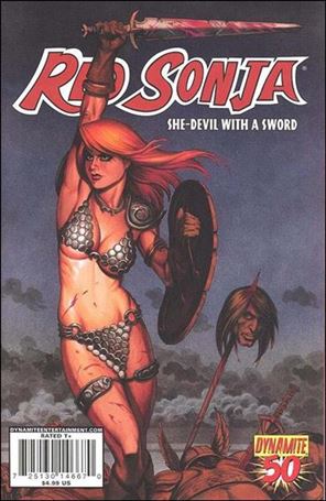 Red Sonja (2005) issue 50-B Joseph Michael Linsner 1:4 Cover